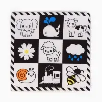Платочек-шуршалка Крошка Я, игрушка по методике Г. Домана, 27&times;27 см