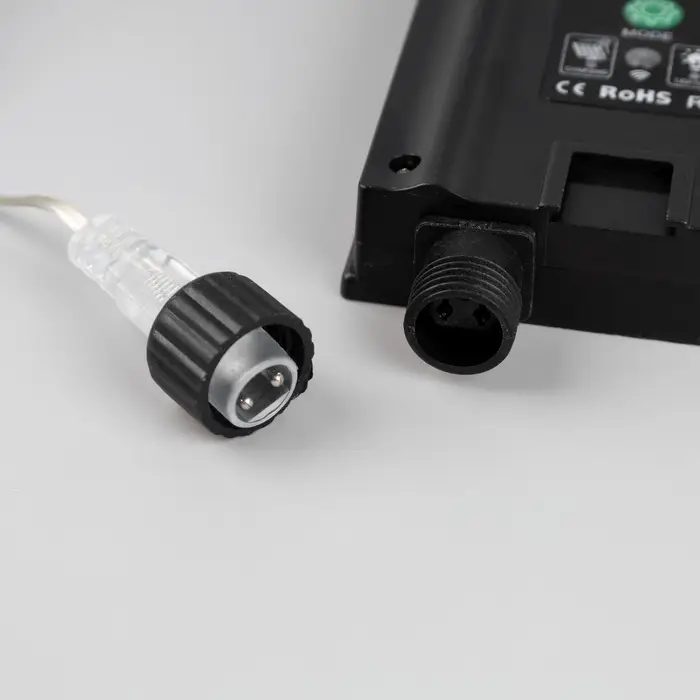 Садовый светильник &laquo;Одуванчики&raquo;, уличный, на солнечной батарее, 2 шт., 78 см, 160 LED, свечение мульти