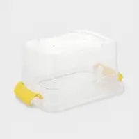 Контейнер для хранения, 20&times;15&times;11 см, крышка с ручкой на защёлке, МИКС