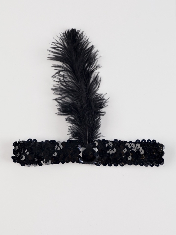 Карнавальный набор Гэтсби туника, гол убор цвет золото р-р 50-52 Карнавальный набор Гэтсби туника, гол убор цвет золото р-р 50-52