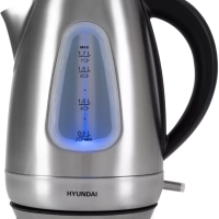Чайник HYK-S7407 1,7л 2200Вт серебристый (металл)