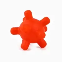 Игрушка пищащая &laquo;Мячик шипы&raquo; 5 см, красная