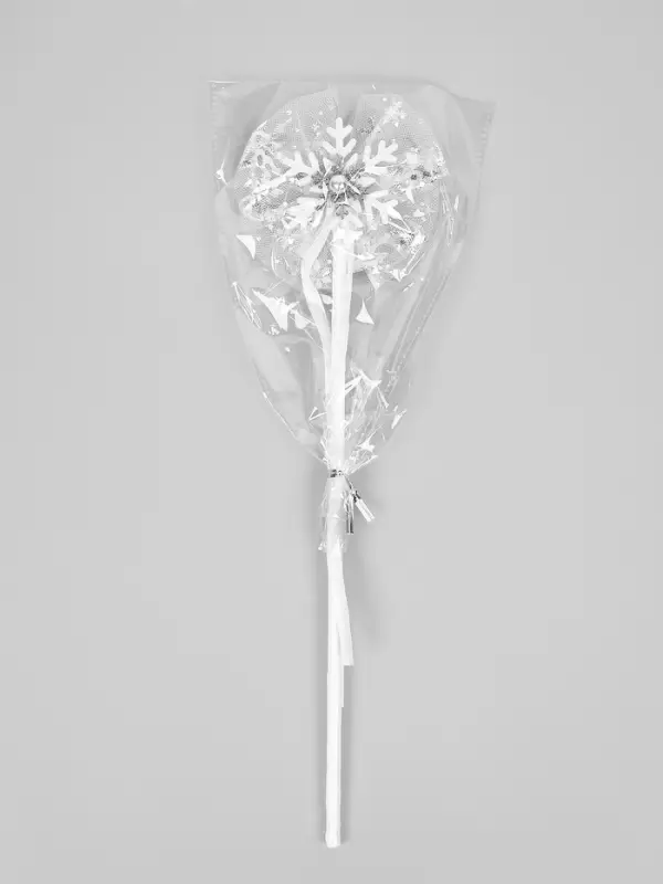 Жезл карнавальный &laquo;Снежинка&raquo;, МИКС, 35 см