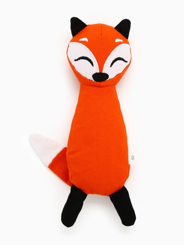 Игрушка для собак с шуршалкой  Игрушка для собак с шуршалкой "Лисичка" из текстиля, 6,8*23 см