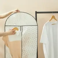 VETTA Чехол для одежды, с прозрачным окном, 60х130см, Валери, молния, полипропилен