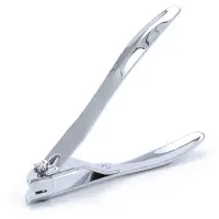 Кусачки - книпсер педикюрные, скошенное лезвие, 10 см