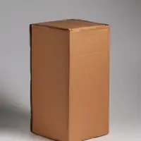 Ваза настольная керамика "Сэнс" 28,5х13 см, бело-золотой