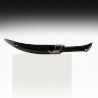 Макет оружия &laquo;Сувенирный нож. Узор&raquo;, чёрный в чехле, пластик, 28 см