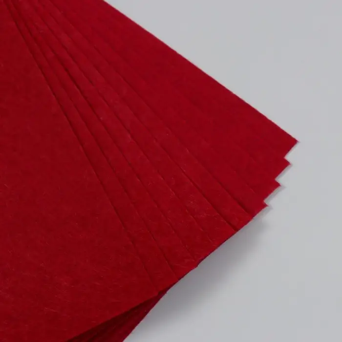 Фетр жесткий 1 мм Фетр жесткий 1 мм "Бордовый" набор 10 листов формат А4