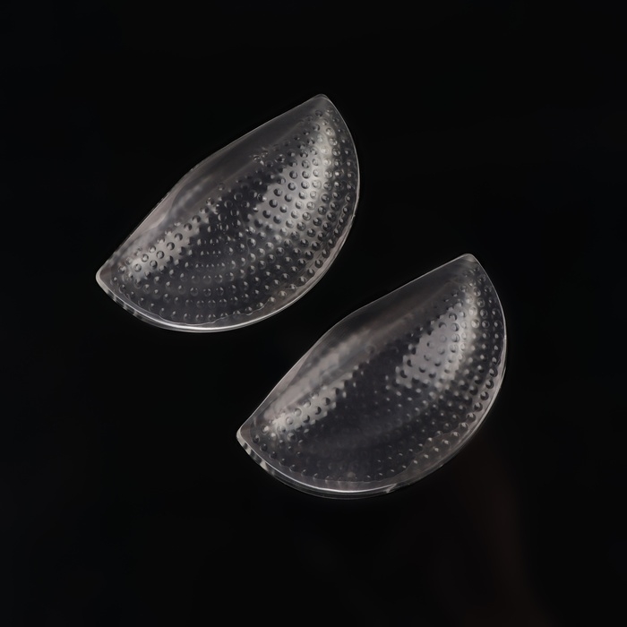 Супинаторы для обуви, на клеевой основе, силиконовые, 9 × 5 см, пара, цвет прозрачный Супинаторы для обуви, на клеевой основе, силиконовые, 9 × 5 см, пара, цвет прозрачный