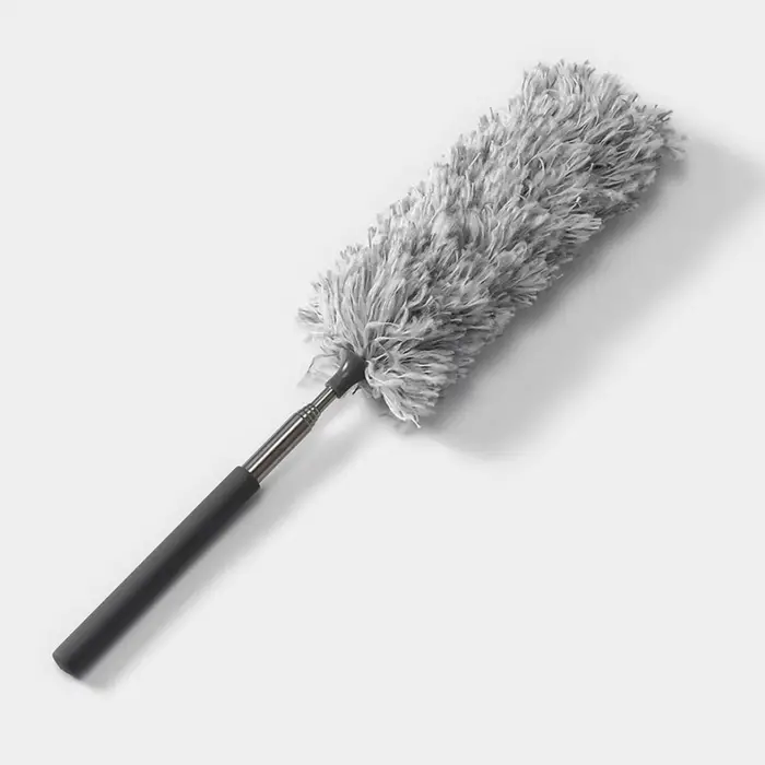 Щётка для удаления пыли, телескопическая ручка 37-81 см, насадка из микрофибры 17 см
