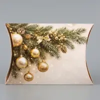 Коробка подарочная сборная фигурная &laquo;Время чудес&raquo;, 19&times;14&times;4 см