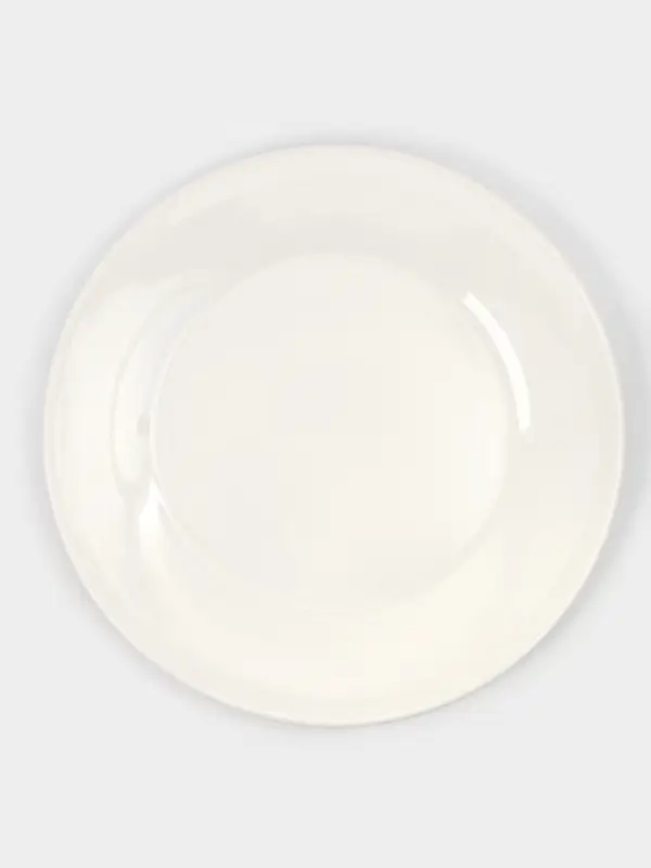 Набор тарелок 4 шт 25х25х2см с утолщенным краем "White Label" 1277452