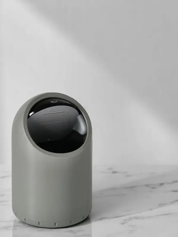 Ведро для мусора сенсорное, 2 л, серое Ведро для мусора сенсорное, 2 л, серое