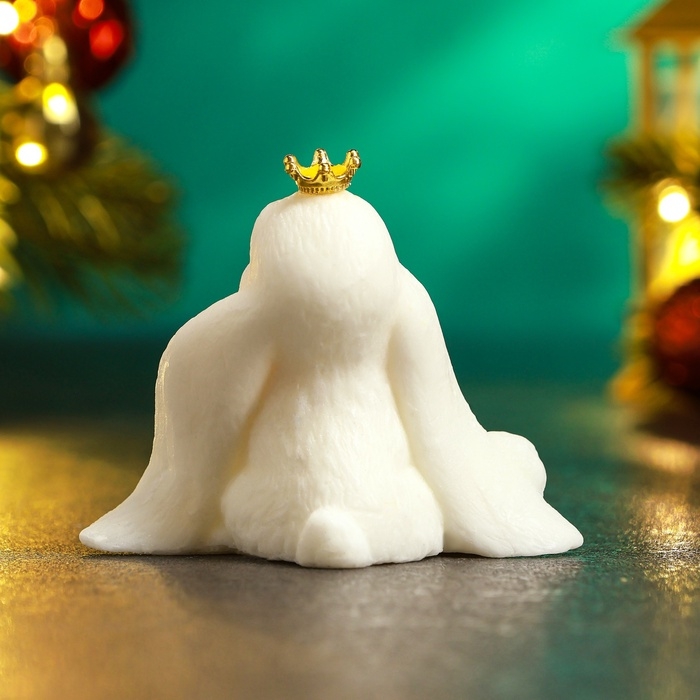 Фигурное мыло Фигурное мыло "Милый зайчик" белый, 95гр