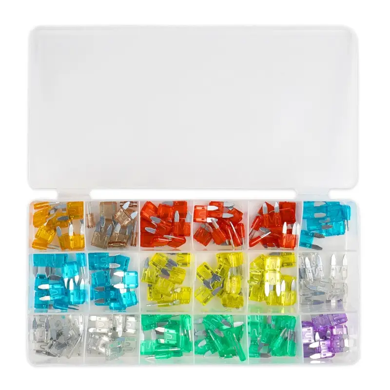 Набор предохранителей AVS FC-369 BOX (180 шт) "мини"