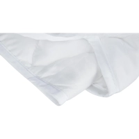 Одеяло Luscan 140х205 стег, кант, 200-250гр/м2 (холлофайбер/микрофибра),бел