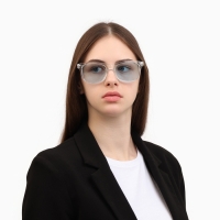 Очки солнцезащитные OneSun, uv 400, 14.5 х 14.5 х 5 см, линза 4.5 х 5 х 5 см, голубые