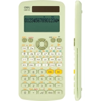 Калькулятор научный Deli ED991ES, 10+2 разр,417 фун, дв.пит.,171.9x83мм,зел