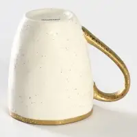 Кружка Magistro Poursephona, 400 мл, фарфор, белая