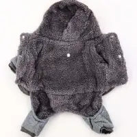 Комбинезон "Лапландия", с подкладом, размер L (ДС 35, ОГ 45, ОШ 35 см), серый/бордо Комбинезон "Лапландия", с подкладом, размер L (ДС 35, ОГ 45, ОШ 35 см), серый/бордо