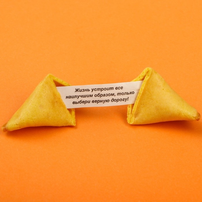 Печенье с предсказанием, 1 шт «Сегодня твой день» Печенье с предсказанием, 1 шт «Сегодня твой день»