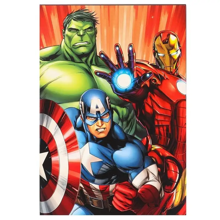 Подарочная коробка, складная, 16х23х7.5 см, Мстители Подарочная коробка, складная, 16х23х7.5 см, Мстители