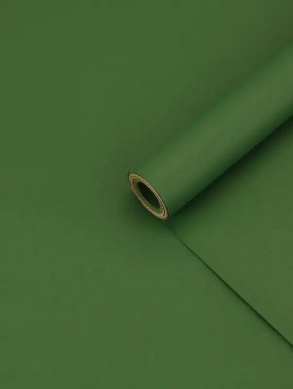 Бумага упаковочная крафт, хаки двухсторонняя, 0.68&times;10 &plusmn;5% м