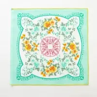 Платки носовые женские &laquo;Этель. Цветочный узор&raquo;, 30&times;30 см, набор 12 шт.,100% хлопок, рисунок МИКС