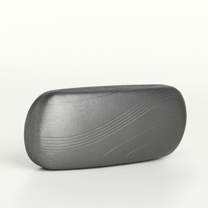 Футляр для очков на хлопушке, длина 16 см, цвет серый Футляр для очков на хлопушке, длина 16 см, цвет серый