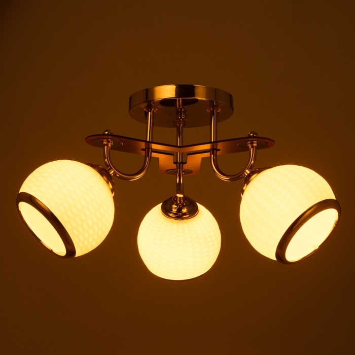 Люстра Люстра "Бетти" 3х40Вт Е27 Золото МОДЕЛЬ: 2800299