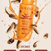 Гель-уход для душа Solzao sugar head, 400 мл