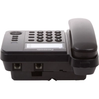 Телефон проводной Panasonic KX-TS2352RUB чер(KX-TS2352RUB)