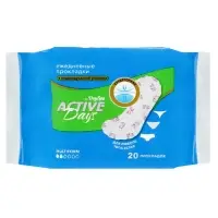 Прокладки ежедневные Day Spa Active Days мультиформ супертонкие, 20 шт.