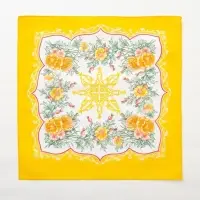 Платки носовые женские &laquo;Этель. Цветочный узор&raquo;, 30&times;30 см, набор 12 шт.,100% хлопок, рисунок МИКС