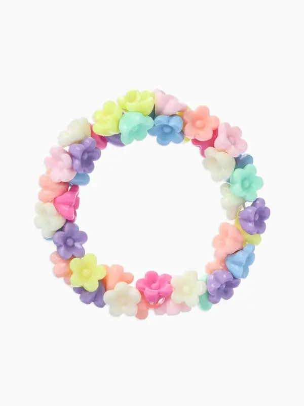 Браслет детский &laquo;Выбражулька. Букетик цветов&raquo;, d=7 см, разноцветный