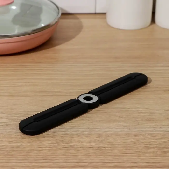 Подставка для горячего складная, цвет чёрный Подставка для горячего складная, цвет чёрный