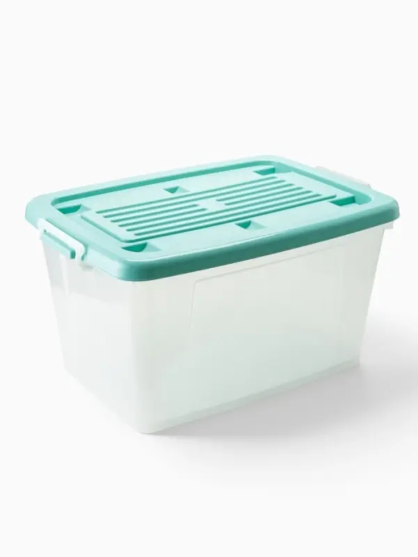 Ящик для хранения Darel-box, 75 л, 70&times;49&times;37 см, с крышкой, МИКС