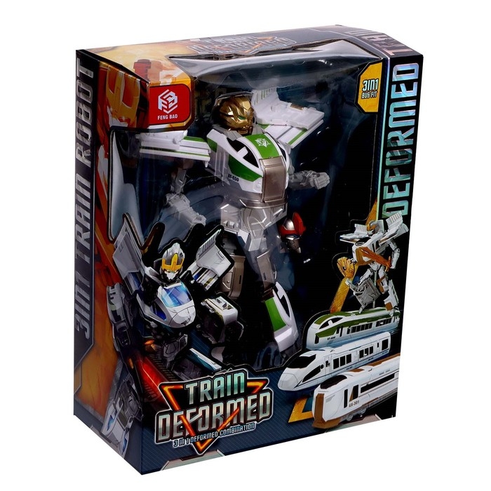 Робот «Поезд», трансформируется, МИКС