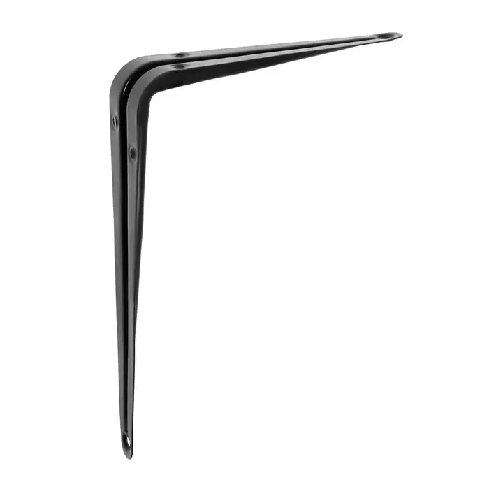 Кронштейн, 200×150×0.8 мм, черный, 1 шт.