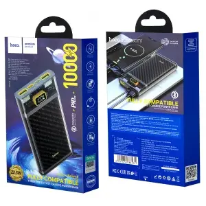 Портативный аккумулятор 10000 mAh J103 HOCO серый