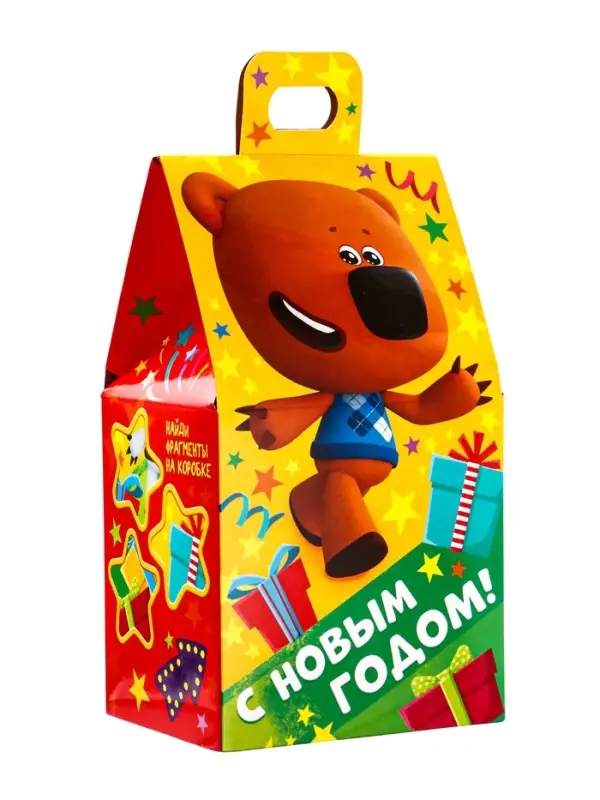 Подарок в картонной упаковке "Ми-ми-мишки!" 470 гр