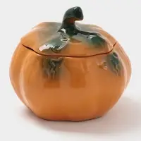 Горшок для запекания Борисовская керамика &laquo;Тыква&raquo;, 720 мл, оранжевый