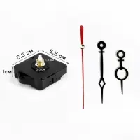 Часовой механизм со стрелками &laquo;Соломон-11&raquo;, плавный ход, шток 16 мм, стрелки 50/70/74 мм