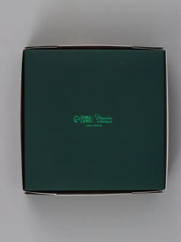 Коробка для 9 конфет &laquo;Роскошный щелкунчик&raquo;, 14.7&times;14.7&times;3.5 см