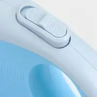 Рулетка - поводок для собак, лента 3 метра, голубая