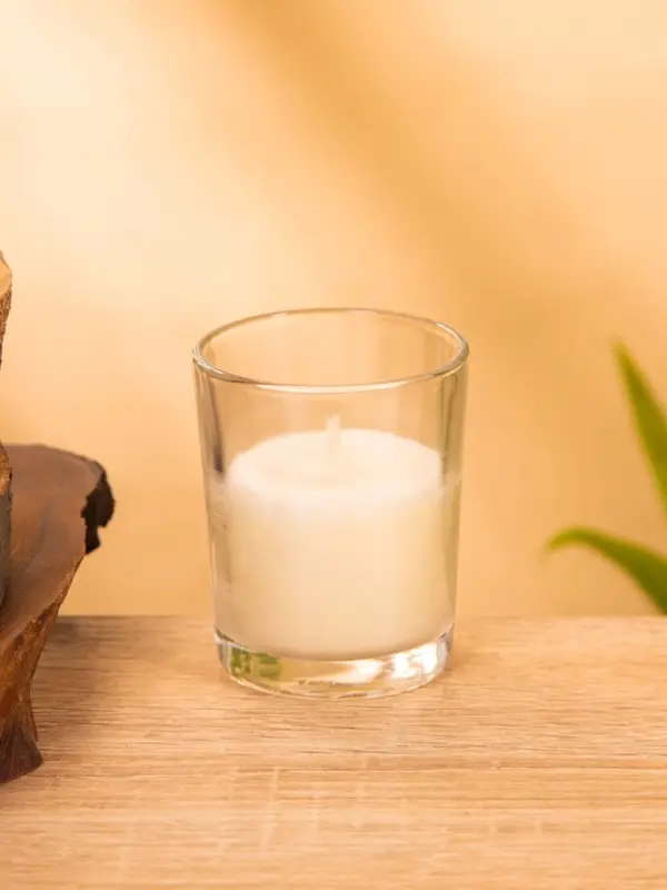 Свеча ароматическая в стакане "BALLY BAND" 60 гр, цитронелла+лемонграсс