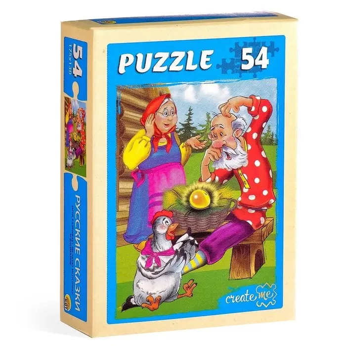 Пазл &laquo;Русские сказки&raquo;, 54 элемента, МИКС