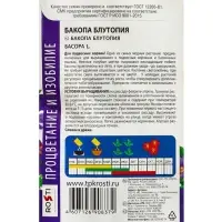 Семена цветов Бакопа Блутопия Агроуспех 4шт (100)