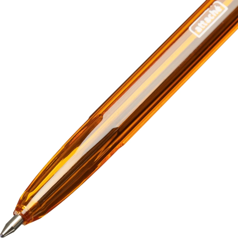 Ручка шариковая неавтомат. Attache Corvet масл,син,0,5мм,оранж.Россия